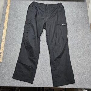 Mountain Warehouse‎ Walking Trousers Mens W36 L32 Black Pockets Outdoors